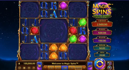 Magic Spins Game