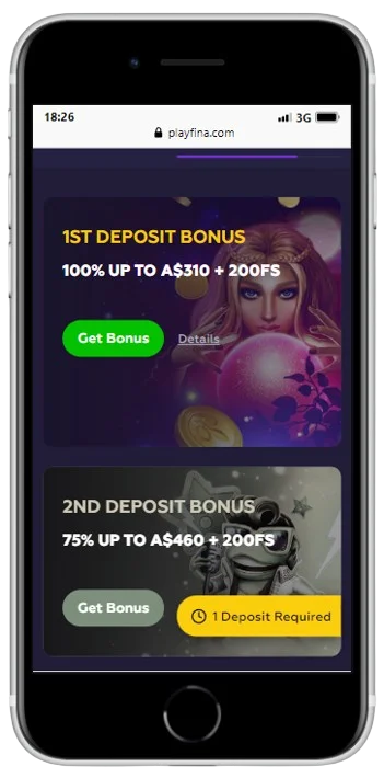 Bonuses on iOS app